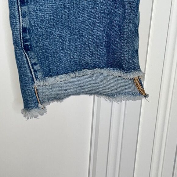 Good American Good Curve High Waist Distressed Jeans Size 10 - Picture 10 of 11